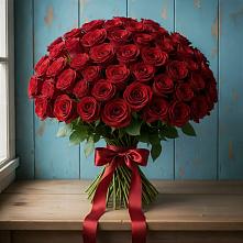 Букет Красные розы Блэк Меджик в Демидове