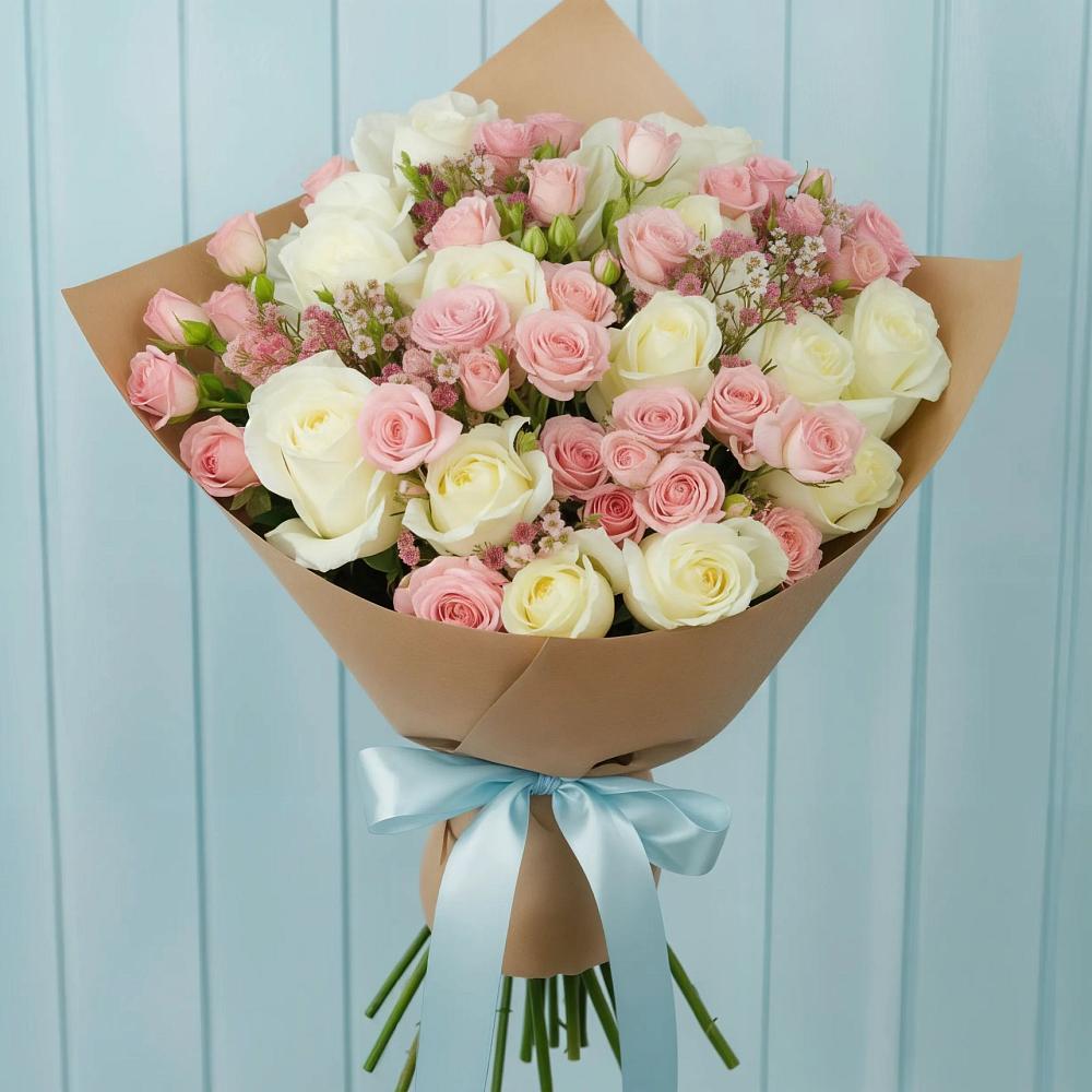 Букет цветов из: Розы в Демидове