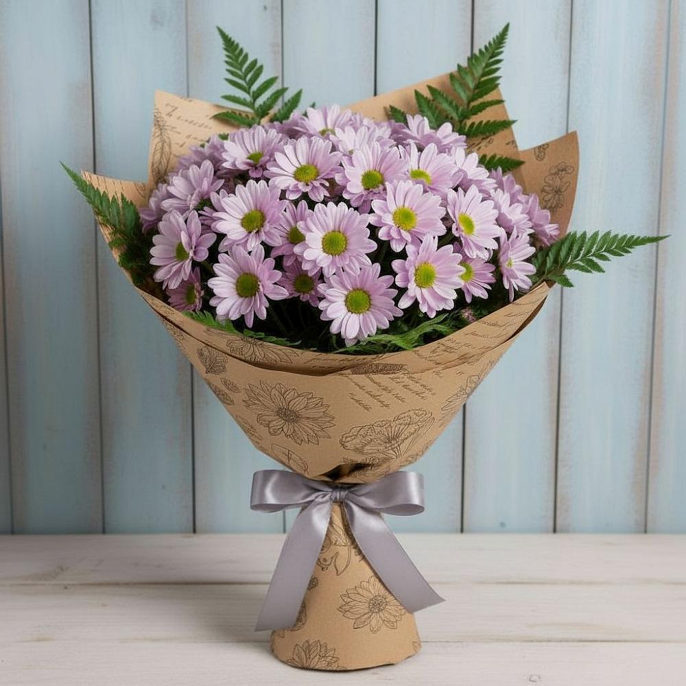 Букет цветов из: Хризантемы в Демидове