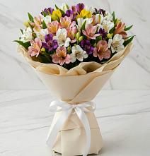 Букет цветов из:  Альстромерии в Демидове