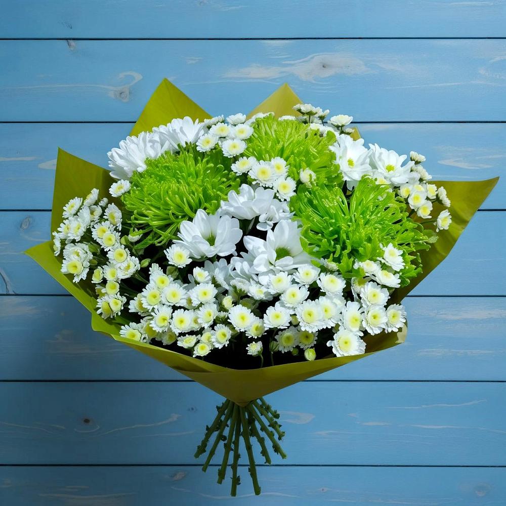 Букет цветов из: Хризантемы в Демидове