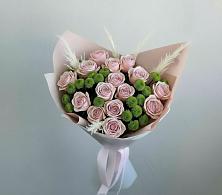 Букет цветов из:  Розы и Хризантемы в Демидове