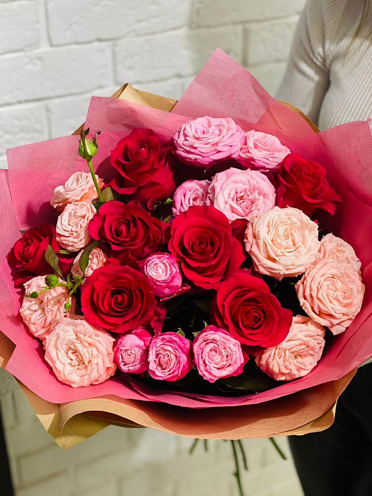 Букет цветов из: Розы в Демидове