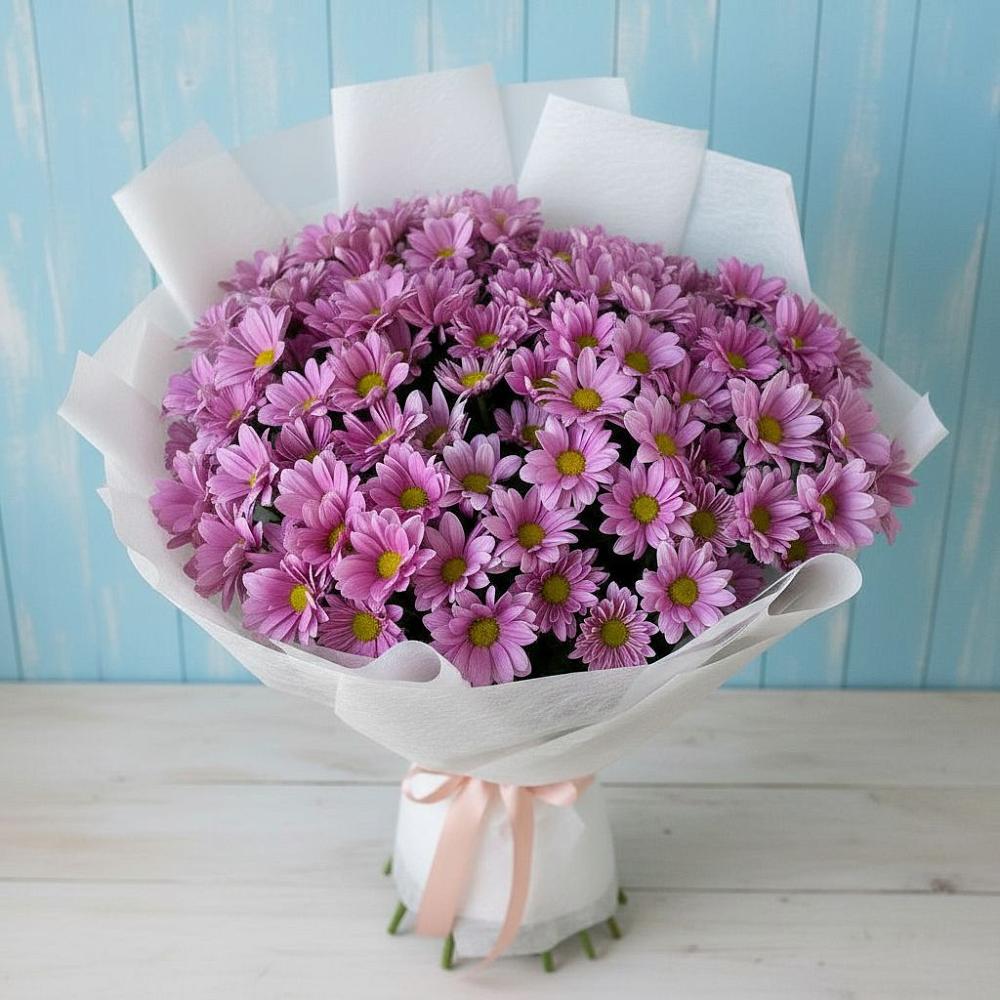 Букет цветов из: Хризантемы в Демидове