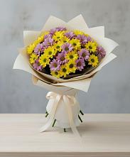 Букет цветов из:  Хризантемы #REPLACE_PRED# Демидове