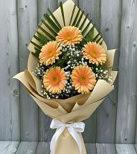 Букет цветов из:  Герберы #REPLACE_PRED# Демидове